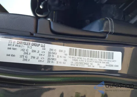 2014 Jeep Grand Cherokee Limited from USA, damaged, VIN 1C4RJFBG5EC304822